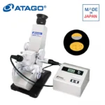 ATAGO 1212 NAR-1T SOLID ABBE Refraktometre Kırılma İndeksi (nD): 1,3000... 1,7000 Brix: 0,0... 95,0% Standart Model Sıvı ve Katı Numuneler için