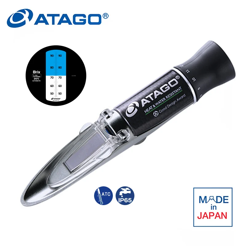 ATAGO 2374 Master-93H Refraktometre 45.0... 93.0 %Brix Reçel Marmelat Şekerleme için ATAGO 2374 Master-93H Refraktometre 45.0... 93.0 %Brix Reçel Marmelat Şekerleme için