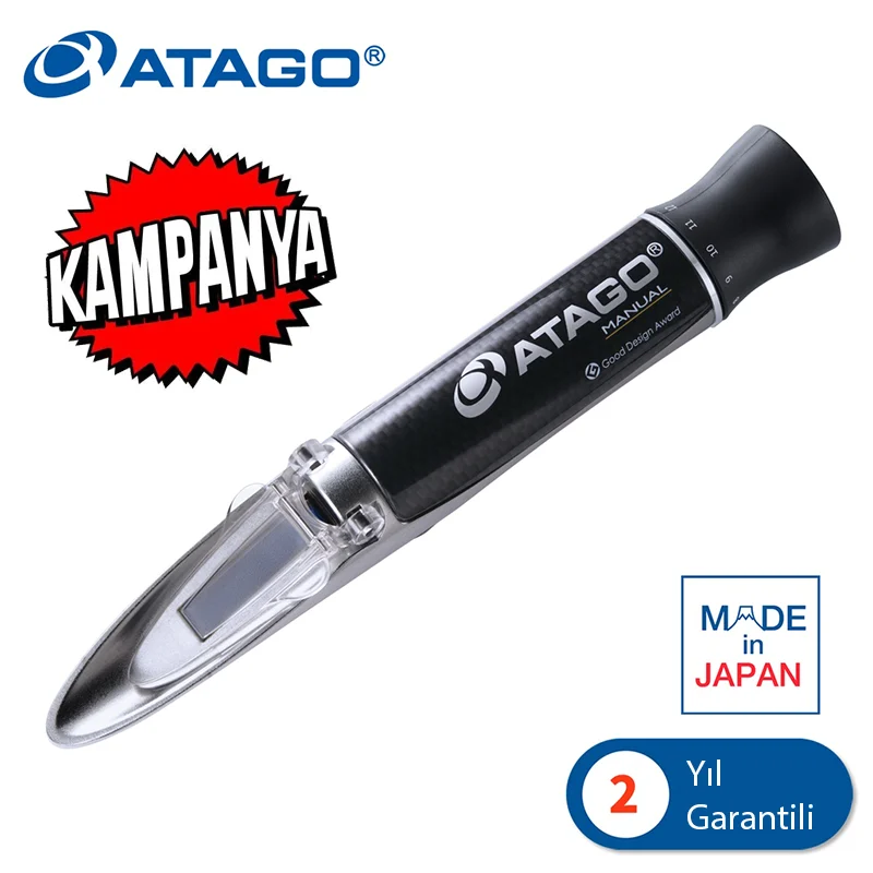ATAGO 2383 Master-20M Refraktometre 0.0... 20.0 %Brix Süt Refraktometresi