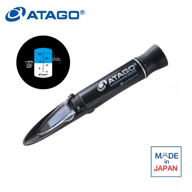 ATAGO 2473 Master-S10M Tuzluluk Refraktometresi NaCl: 0.0... 10.00 gr / 100 gr