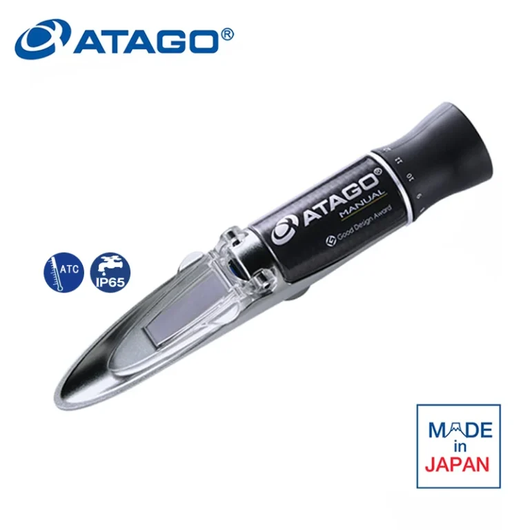 ATAGO 2514 Master-Honey/BX Bal Nem ve Brix Refraktometresi Nem: %12.0 - 30.0, Brix: %58.0... 90.0 Bal Üreticilerine Özel