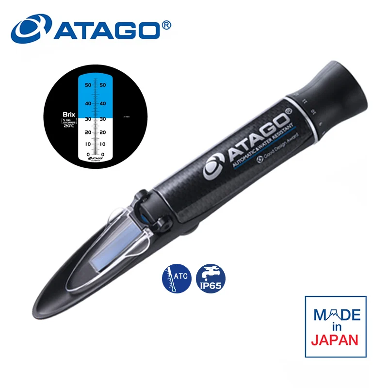 ATAGO 2971 Master-53Pα Refraktometre IP65 Brix: 0.0... 53.0 % ATAGO 2971 Master-53Pα Refraktometre IP65 Brix: 0.0... 53.0 %