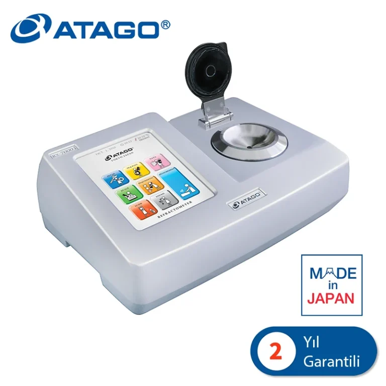 ATAGO 3279 RX-7000i Otomatik Dijital Refraktometre Kırılma indisi (nD): 1.29980 - 1.71500 / Brix: % 0.00 - 100.00