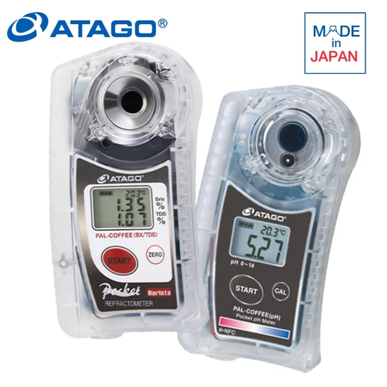 ATAGO 4007 Coffee Meister Set BX/TDS - pH Ölçer Refraktometre Brix: 0.00... 25.00%, TDS: 0.00... 22.00%, pH: 0.00... 14.00