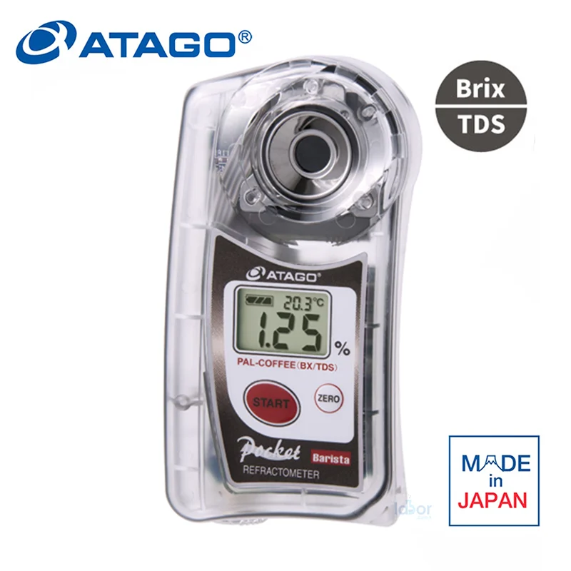 ATAGO 4007 Coffee Meister Set BX/TDS - pH Ölçer Refraktometre Brix: 0.00... 25.00%, TDS: 0.00... 22.00%, pH: 0.00... 14.00