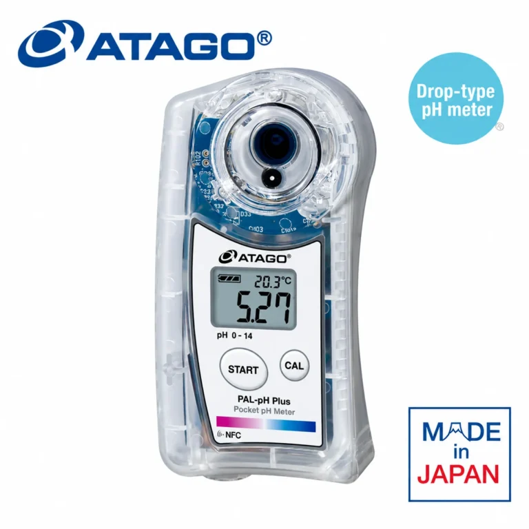 ATAGO 4301 PAL-pH Plus Cep Tipi pH Metre 0.00... 14.00 pH / 0.01 pH NFC ile Veri Transferi