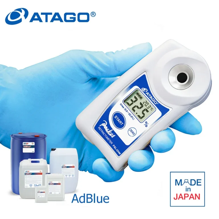 ATAGO 4518 PAL-Urea Üre Suyu Refraktometresi (AdBlue Refraktometresi) Dizel Egzoz Sıvısı (DEF) Ölçer Üre: %0,0... %55,0