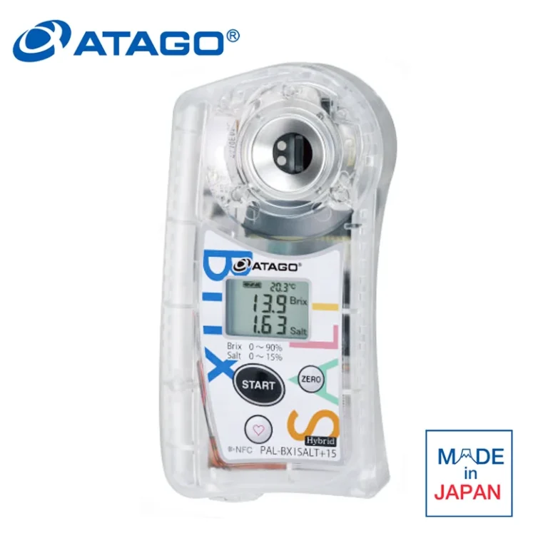 ATAGO 4921 PAL-BX|SALT Brix ve Tuz Konsantrasyonu Refraktometresi Sos Refraktometresi Brix: 0,00... 90,0% Tuz Konsantrasyonu: 0,00... 15,00%