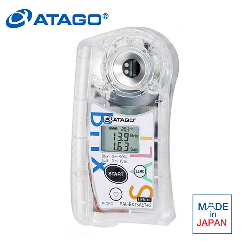 ATAGO 4922 PAL-BX|SALT+5 Brix ve Tuz Konsantrasyonu Refraktometresi Sos Refraktometresi Brix: 0,00... 90,0% Tuz Konsantrasyonu: 0,00... 15,00% ATAGO 4922 PAL-BX|SALT+5 Brix ve Tuz Konsantrasyonu Refraktometresi Sos Refraktometresi Brix: 0,00... 90,0% Tuz Konsantrasyonu: 0,00... 15,00%