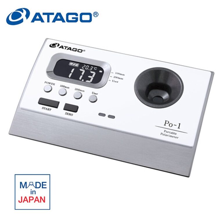 ATAGO 5050 Po-1 Portatif Polarimetre Spesifik Rotasyon, Konsantrasyon ve Sıcaklık Ölçümü