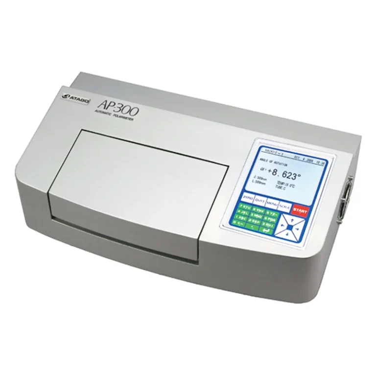 ATAGO AP-300 Polarimetre Dönme Açısı, Uluslararası Şeker Ölçeği, Belirli Optik Dönme, Konsantrasyon ve Saflık Ölçümü