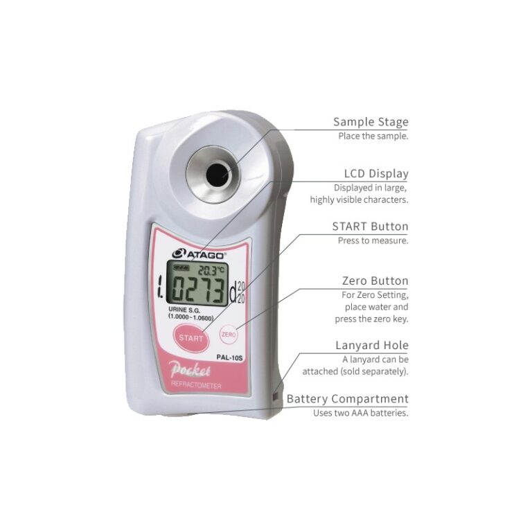 Atago PAL-10S Dijital Klinik Refraktometre İdrar Sg: 1.0000... 1.0600
