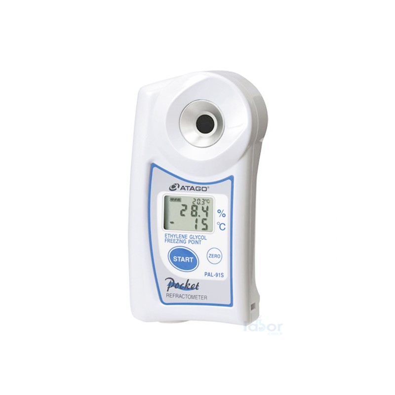 Atago Pal-91S Ethylene Glycol Refraktometresi EG: % 0.0... 90.0 (V / V) | Donma noktası: 0... -50 °C Atago Pal-91S Ethylene Glycol Refraktometresi EG: % 0.0... 90.0 (V / V) | Donma noktası: 0... -50 °C
