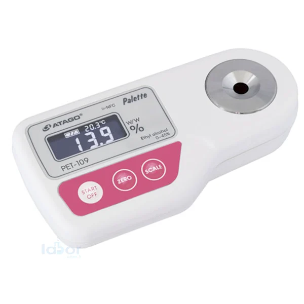 Atago Pet-109 (Etil Alkol) Dijital Refraktometresi % 0.0... % 45.0 (W / W)