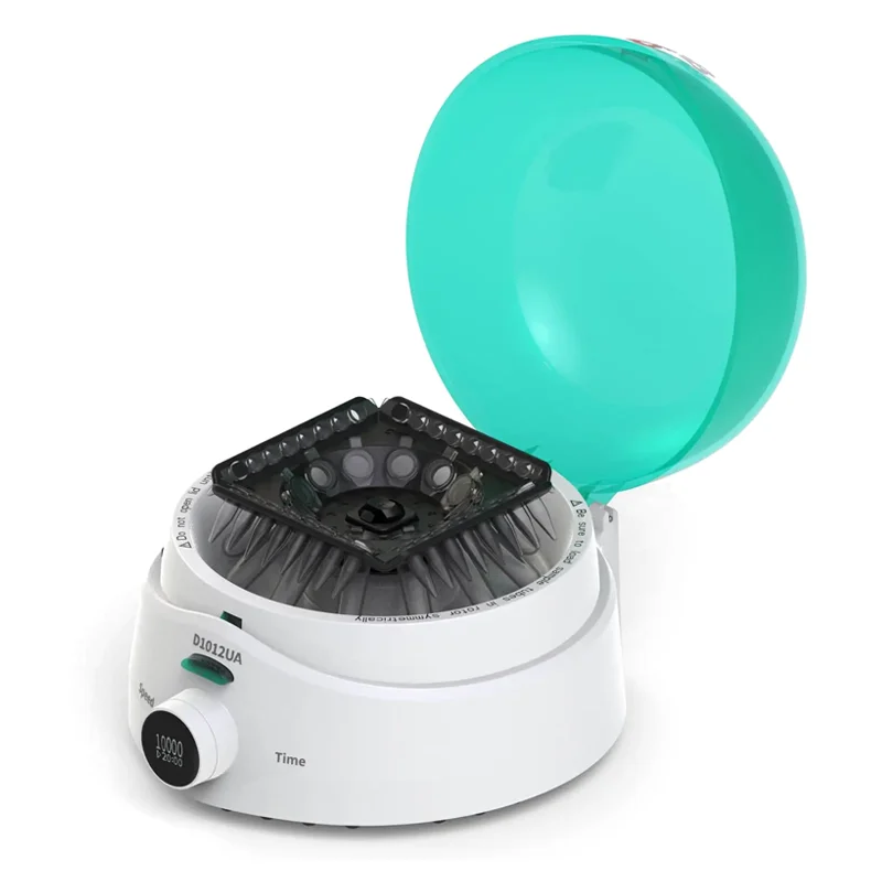 DLAB D1012UA High Speed Palm Yüksek Hızlı Mikro Santrifüj 0.2 mL×44 PCR Tüpleri 0.5 /1.5 / 2 mL×12 + 0.2 mL PCR 8 Şerit x 4 / 10.000 rpm
