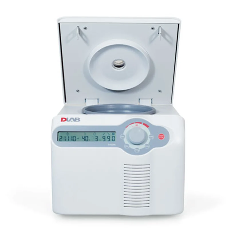 DLAB D1524 Yüksek Hızlı Santrifüj 200... 15.000 rpm / 24×1,5/2 mL, 36×0,5 mL, 4×PCR-8 şerit, 12×5 mL, 18×5 mL