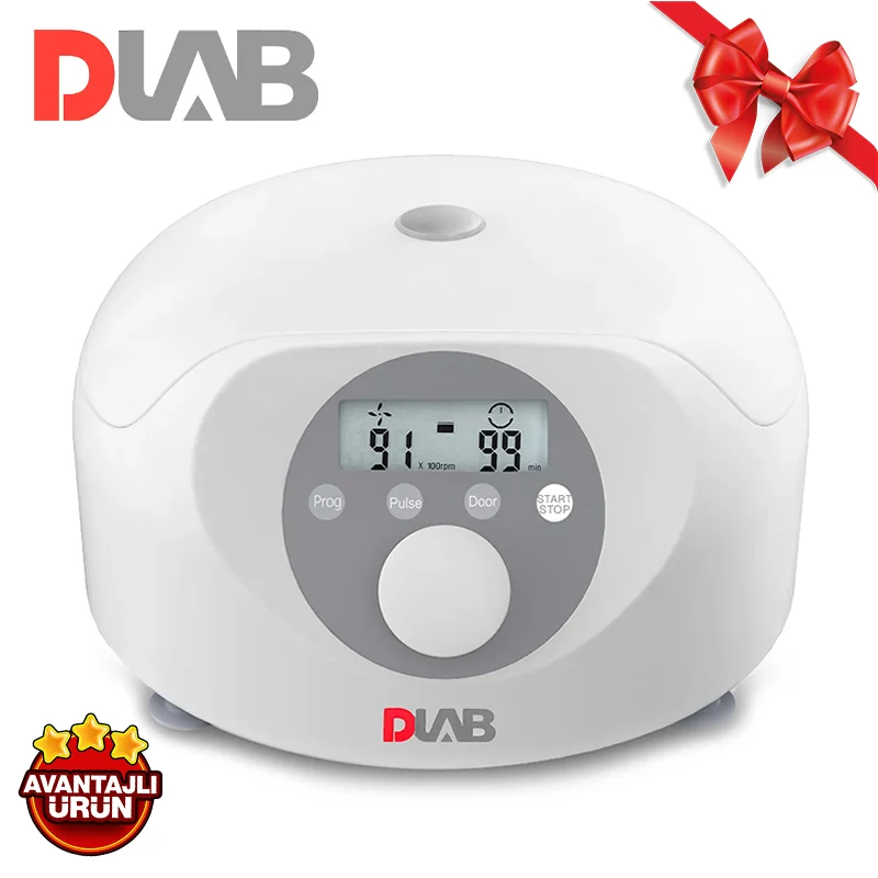 DLAB D2012S Mikro Santrifüj Yüksek Hızlı 300... 15000 rpm / 0.2/0.5/1.5/2 mL×12