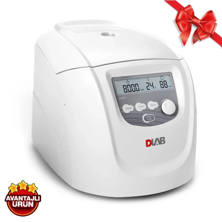 DLAB D3024 Yüksek Hızlı Mikro Santrifüj 5 mL x 18 / 0,2-0,5-1,5-2 mL x 24 / 0,5 mL x 36 / PCR 8 x 4 | 200... 15.000 rpm