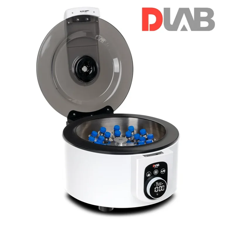 DLAB DM0436E Santrifüj Düşük Hızlı 100... 3500 rpm / 12 × 10 mL (iç halka) ve 12 × 15 mL (dış halka)