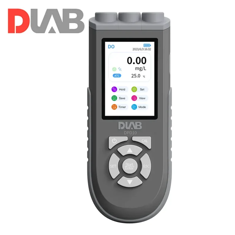 DLAB DPD10 pH ORP Polarografik Tip DO ve Sıcaklık Ölçer D201T-H pH Probu ve DDO01-2M-H Polarografik DO Probu