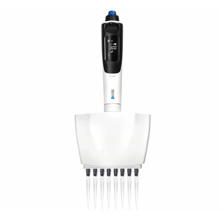 DLAB dPette⁺ 8 Kanallı Elektronik Pipet Dijital Ekranlı (30-300 µL)