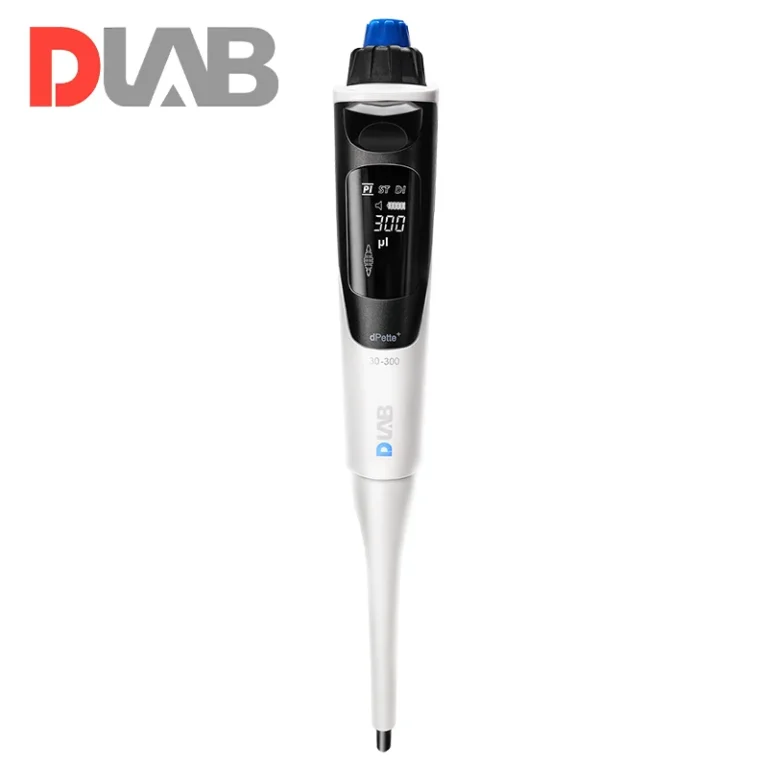 DLAB dPette⁺ Multi Fonksiyonel Otomatik Pipet Elektronik Dijital Ekranlı (30-300 µL)