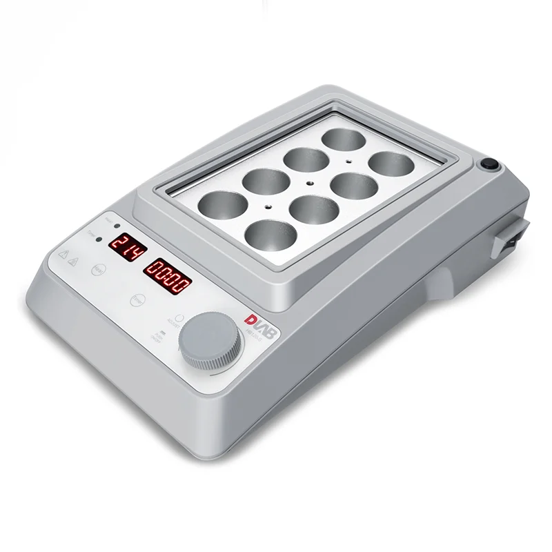 DLAB HB120-S Kuru Blok Isıtıcı RT+5... 120 °C / ±0. 2 °C / 40 x 1.5 mL Blok ile