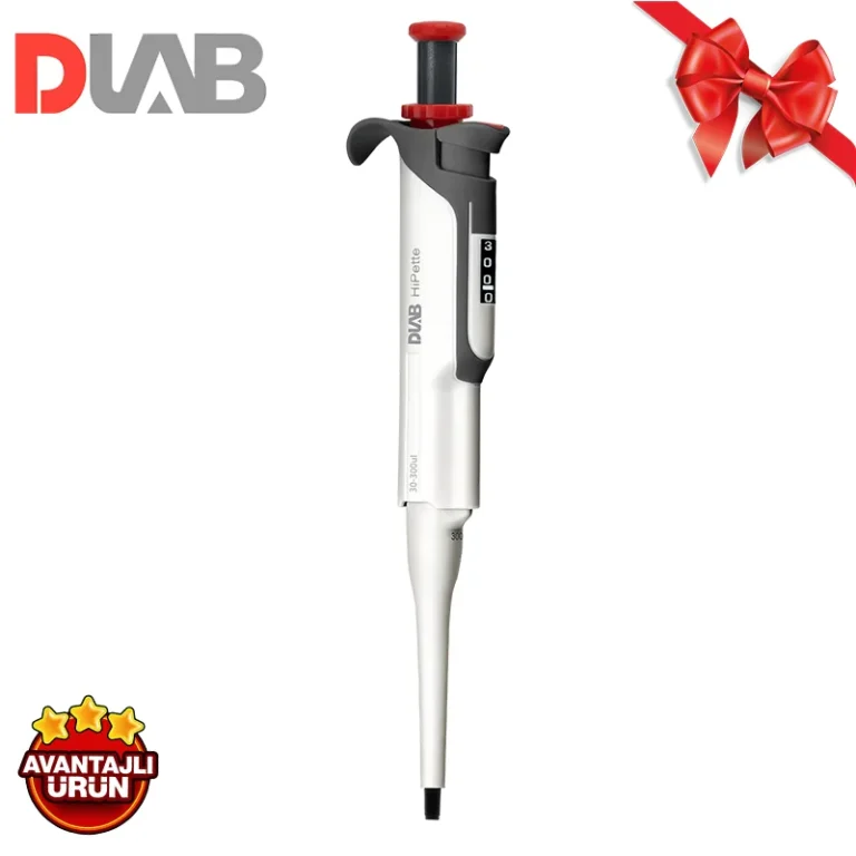 DLAB HiPette Colorful Fully 30-300 μL Ayarlanabilir Otomatik Pipet
