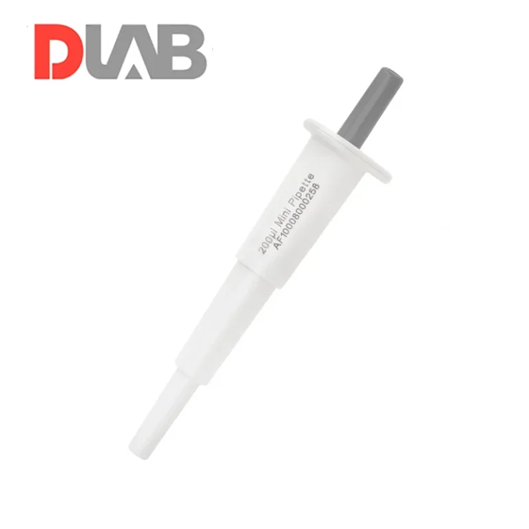DLAB Mini Pipette Standard Mini Pipet 200 μL IVD Test Kitine Uygun