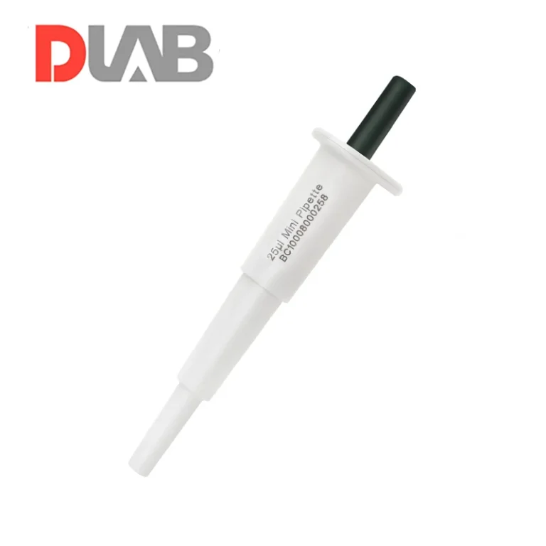DLAB Mini Pipette Standard Mini Pipet 25 μL IVD Test Kitine Uygun