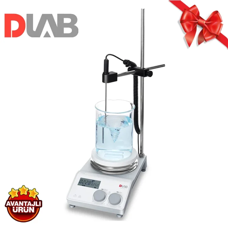 DLAB MS-H-Pro+ SET2 Isıtıcılı Manyetik Karıştırıcı 100... 1.500 rpm / RT... 340 ℃ / 20 L
