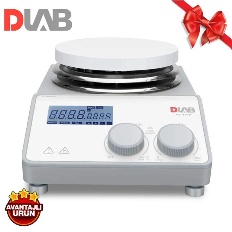 DLAB MS-H-ProA SET 2 Isıtıcılı Manyetik Karıştırıcı 100... 1.500 rpm / RT... 340 °C / 20 L