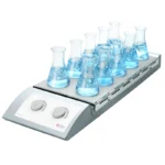 DLAB MS-H-S10 10 Bölmeli Isıtıcılı Manyetik Karıştırıcı 0... 1.100 rpm / RT... 120 ℃ / 10 X 0.4 L