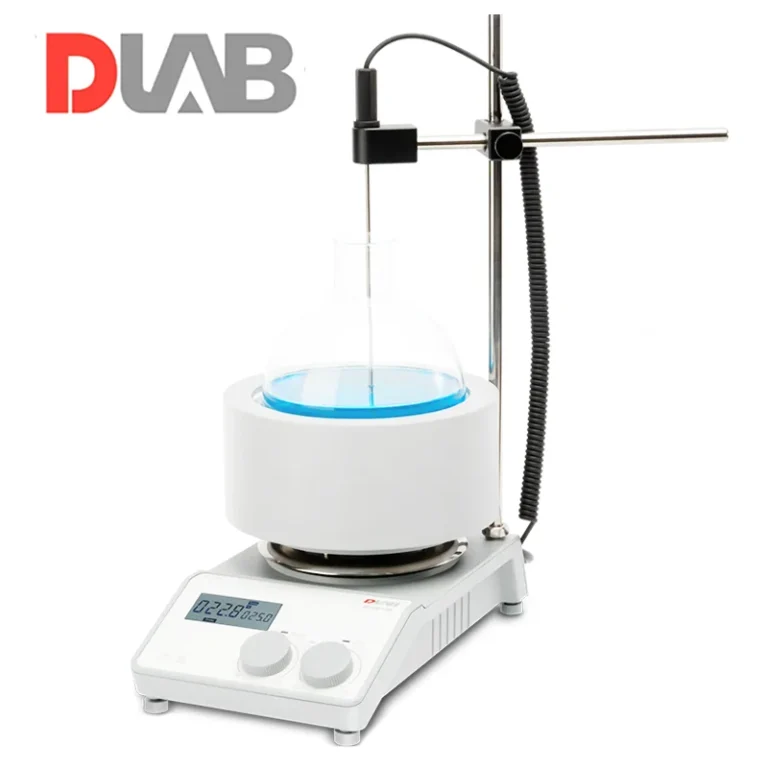 DLAB MS-H280-F1000 Mantolu Isıtıcılı Manyetik Karıştırıcı 200... 1.500 rpm / 25... 280 °C / 1000 mL Balon için