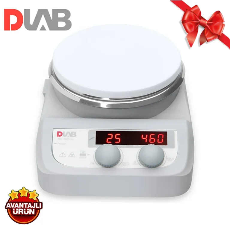 DLAB MS-H280-Pro Isıtıcılı Manyetik Karıştırıcı 200... 1.500 rpm / RT... 280 °C / 3 L / Sadece Cihaz
