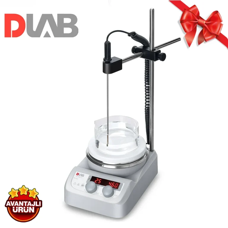 DLAB MS-H280-Pro SET1 Isıtıcılı Manyetik Karıştırıcı 200... 1.500 rpm / RT... 280 ℃ / 3 L