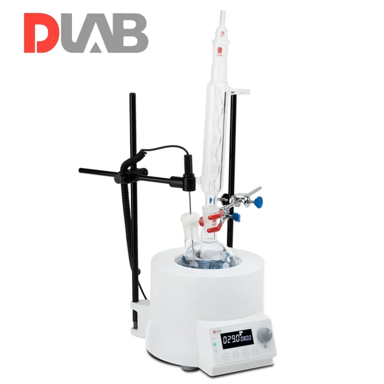 DLAB MS-H380-F2000 LCD Manyetik Karıştırıcılı Balon Isıtıcı 100... 1500 rpm / 25... 380 °C / 2000 mL