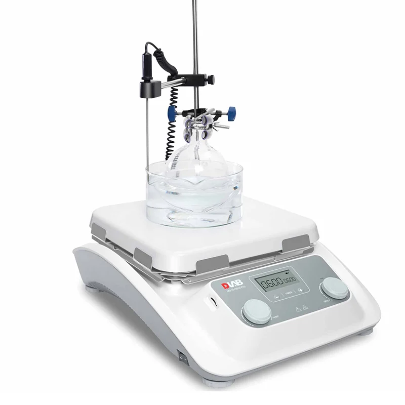 DLAB MS10-H500-Pro SET Isıtıcılı Manyetik Karıştırıcı 100... 1.500 rpm / RT... 500 °C / 30 L