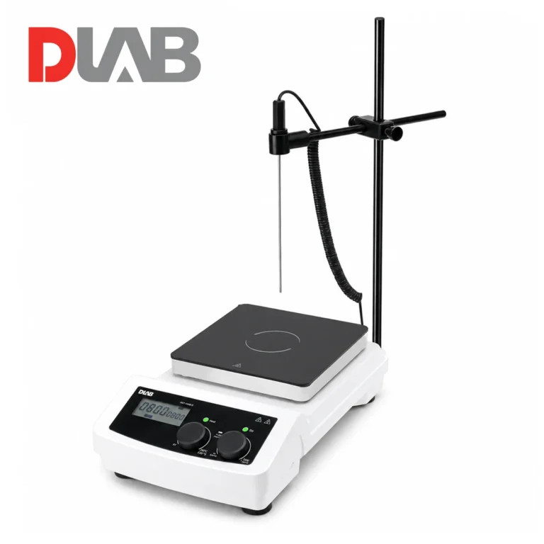 DLAB MS7-H280-G LCD Digital Control Isıtıcılı Manyetik Karıştırıcı Microcrystalline Glass 100... 1.500 rpm / RT... 280 °C / 20 L