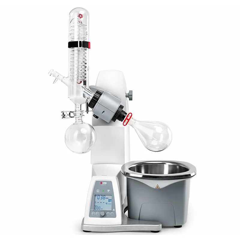 DLAB RE100-Pro Rotary Evaporatör Diagonal 20... 280 rpm / 180 °C Otomatik Lift