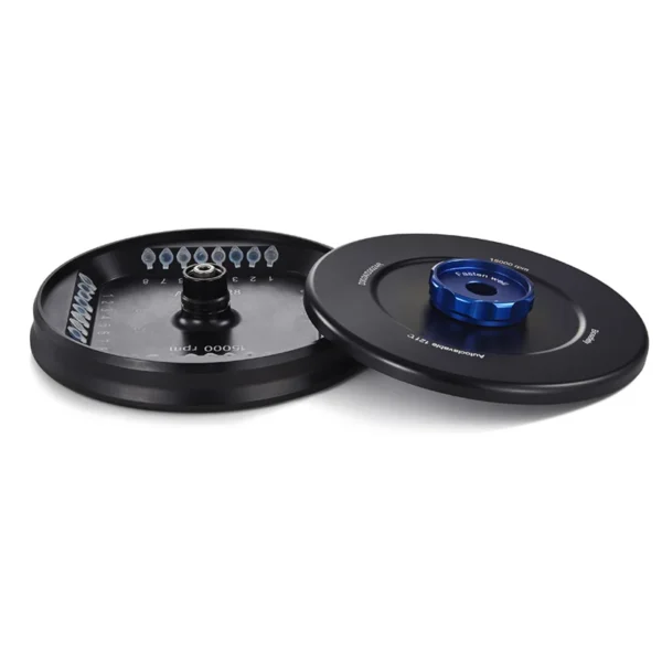 DLAB Rotor AS4-PCR8 Kapaklı, sabitleme klipsli ve O'ringli alüminyum alaşım rotor kiti, 15000 rpm, 4 x PCR8, D3024 ve D3024R ile kullanılır