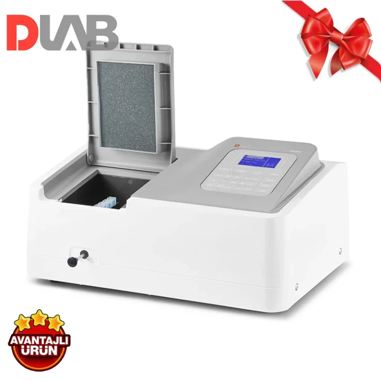 DLAB SP-UV1100 UV Spektrofotometre 190... 1100 nm HYBEC Tungsten Lamba | Milaras Döteryum Lamba + Yazılım