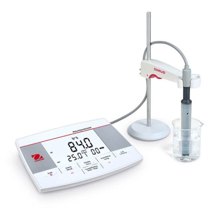 OHAUS AB23EC-F Masa Tipi İletkenlik Ölçer STCON3 İletkenlik Probu ile