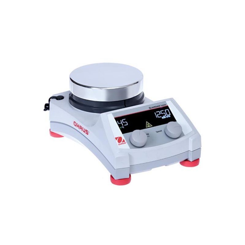 OHAUS Guardian® 5000 Isıtıcılı Manyetik Karıştırcı Ø135 mm / +5... 380 °C / 60... 1600 rpm / 20 L
