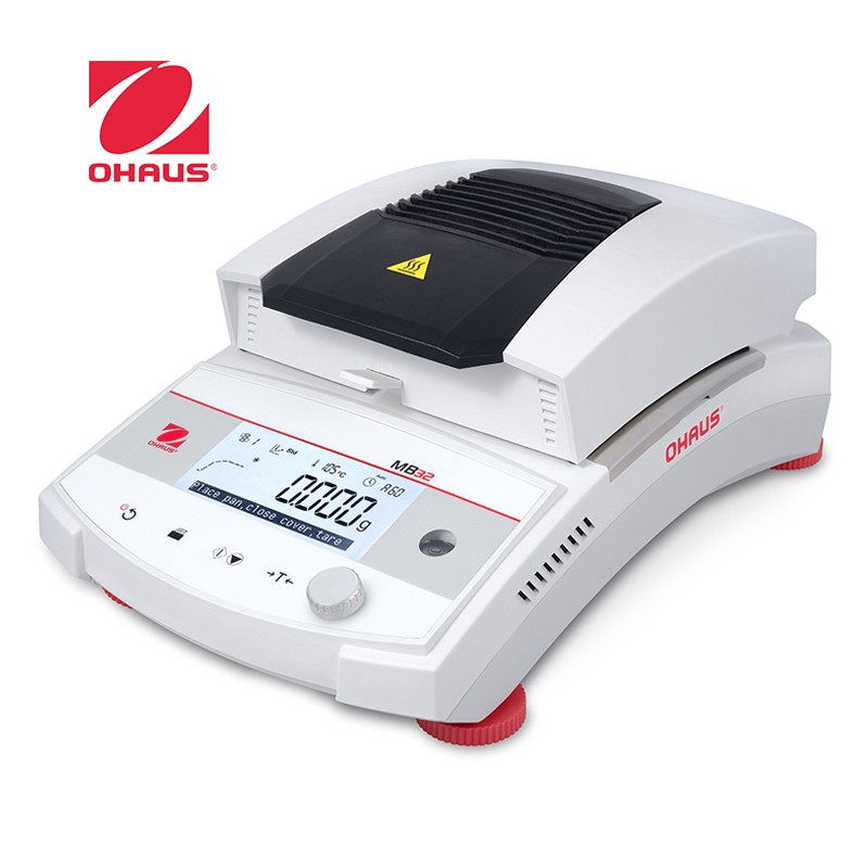 OHAUS MB32 Nem Tayin Cihazı 90 gr / 1 mg | 0,01% / 180 °C Yenilikçi Karbon Fiber Isıtma Teknolojisi