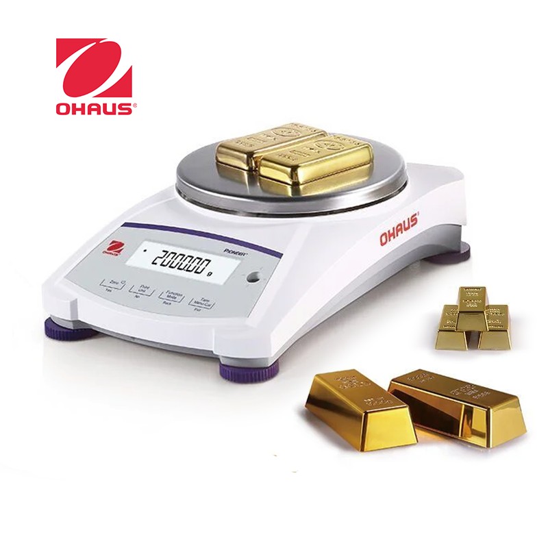 OHAUS PJX1602M Hassas Terazi 1600 gr / 0.01 gr / ∅180 mm Alım Satımda Kullanılabilir