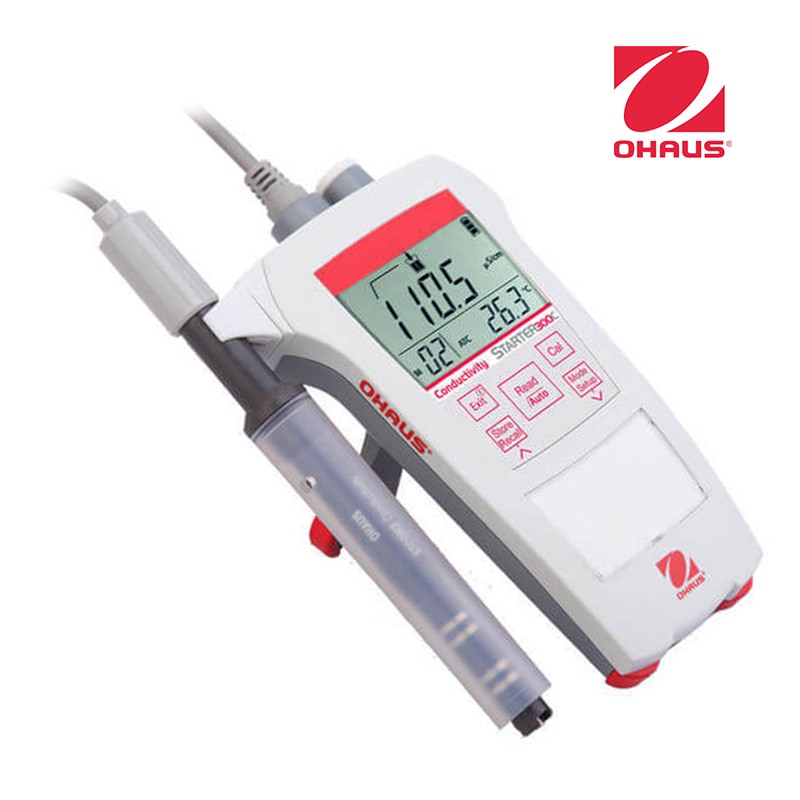 OHAUS ST 300 C-G Portatif İletkenlik Ölçer 00.0 µS/cm... 199.9 mS/cm | 0.1 mg/L... 199.9 mg/L (TDS)